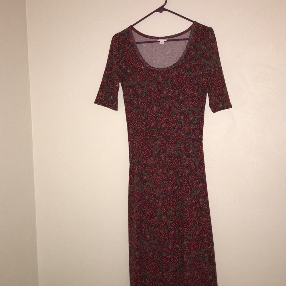 Lularoe Floral Ana Maxi Dress